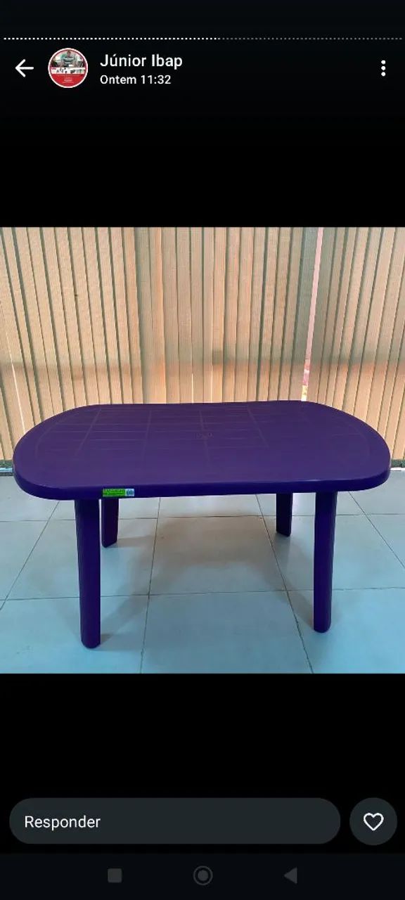 Mesa de Plástico  - Foto 3