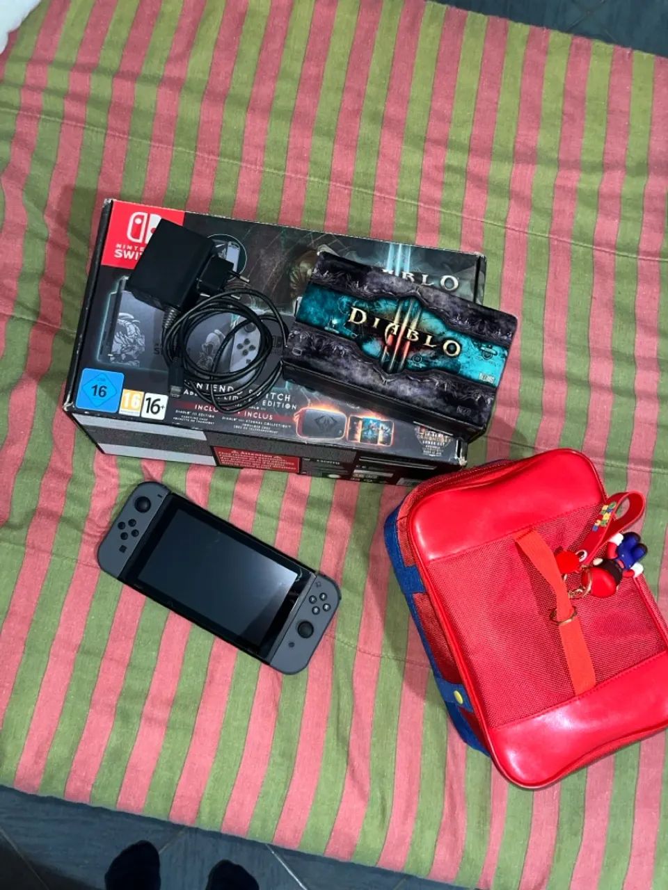 Nintendo Switch desbloqueado edição especial Diablo III Definitiva - Foto 4