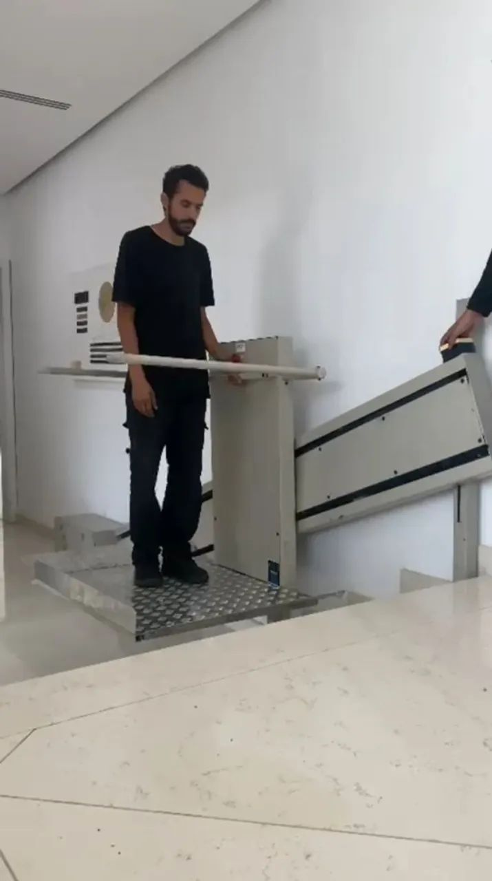 plataforma de plano inclinado (elevador de escada) - Foto 3