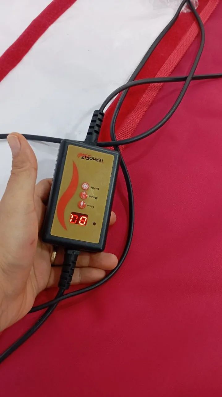 Manta térmica com 15 vibrações e infravermelho da TERMOFIT - Foto 2