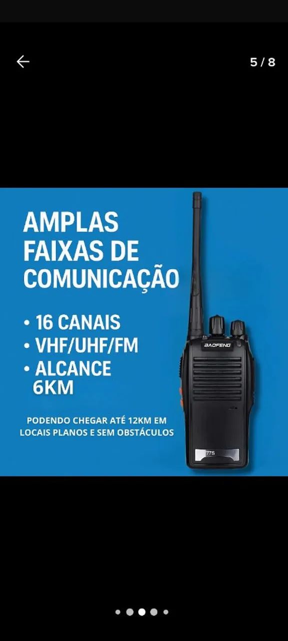 Rádios comunicadores Baofeng BF-777so $149.99S - Foto 4