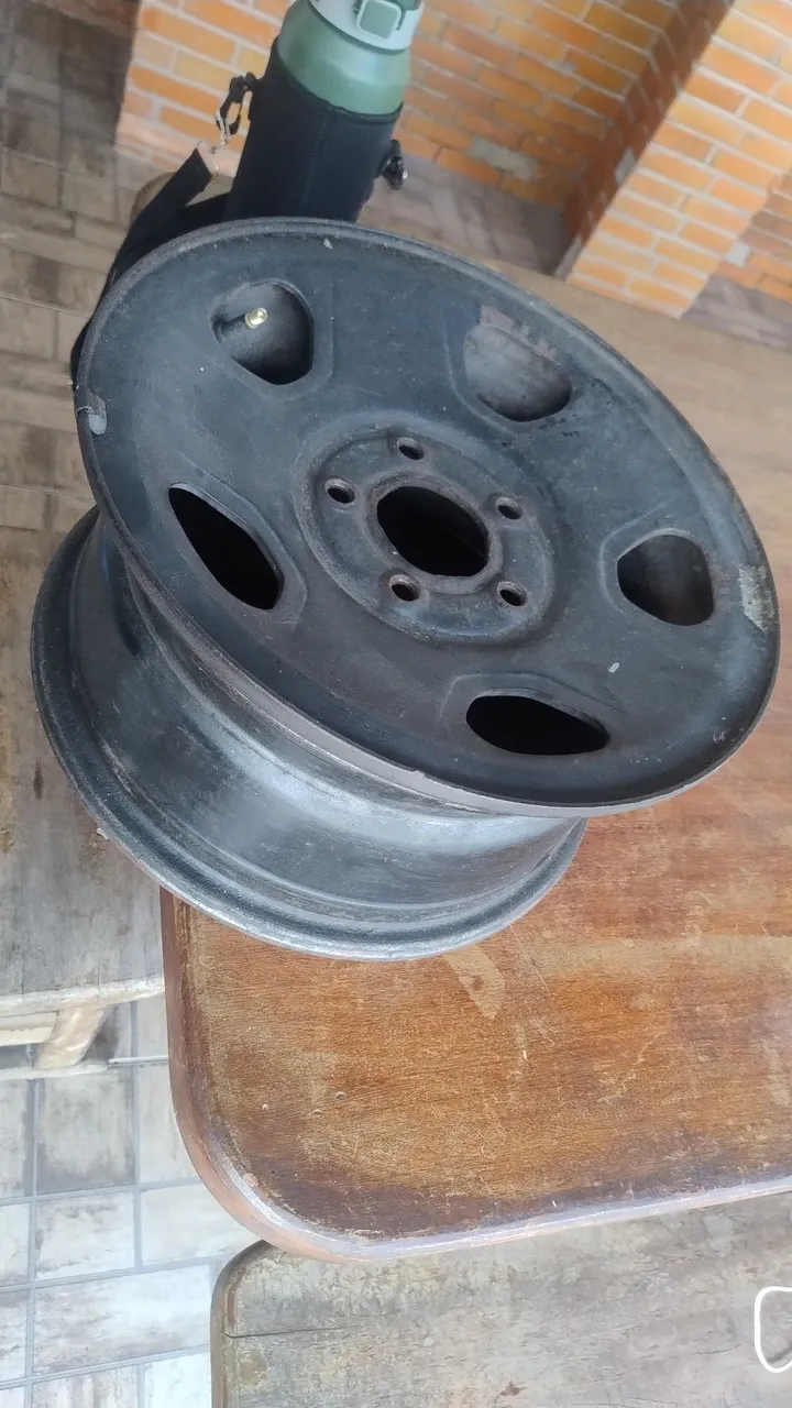 Roda de aço da S10 furacão 5X120
