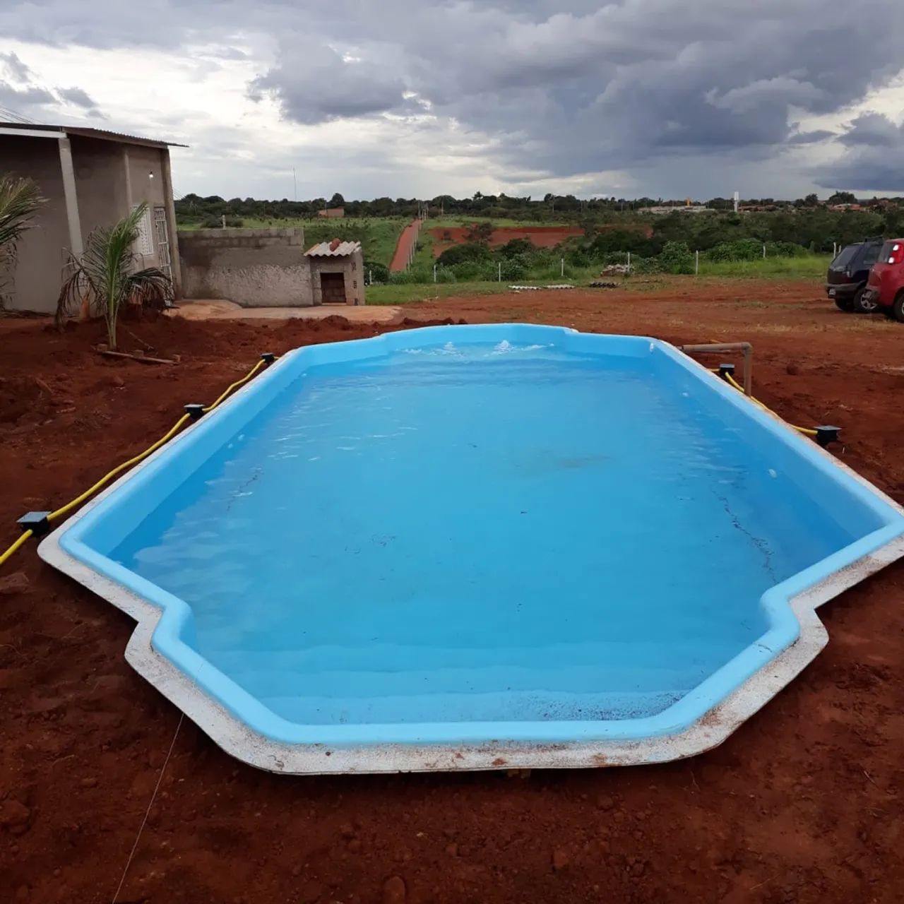 Piscina de fibra 10 metros 