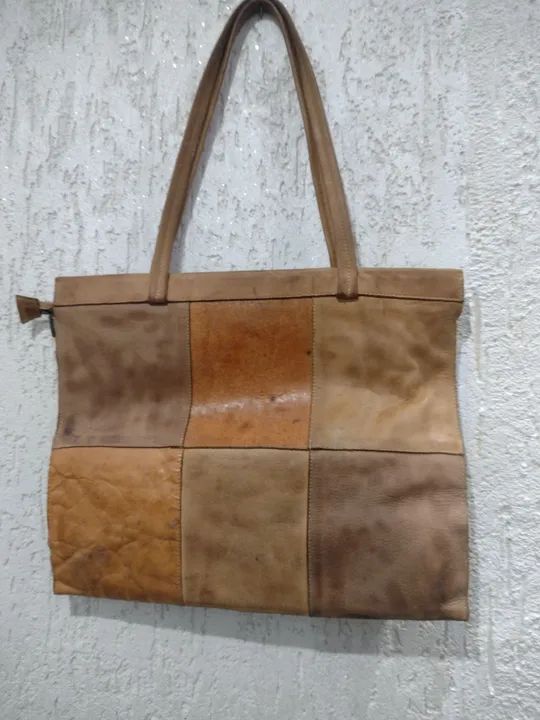 Bolsa de couro legítimo  - Foto 4