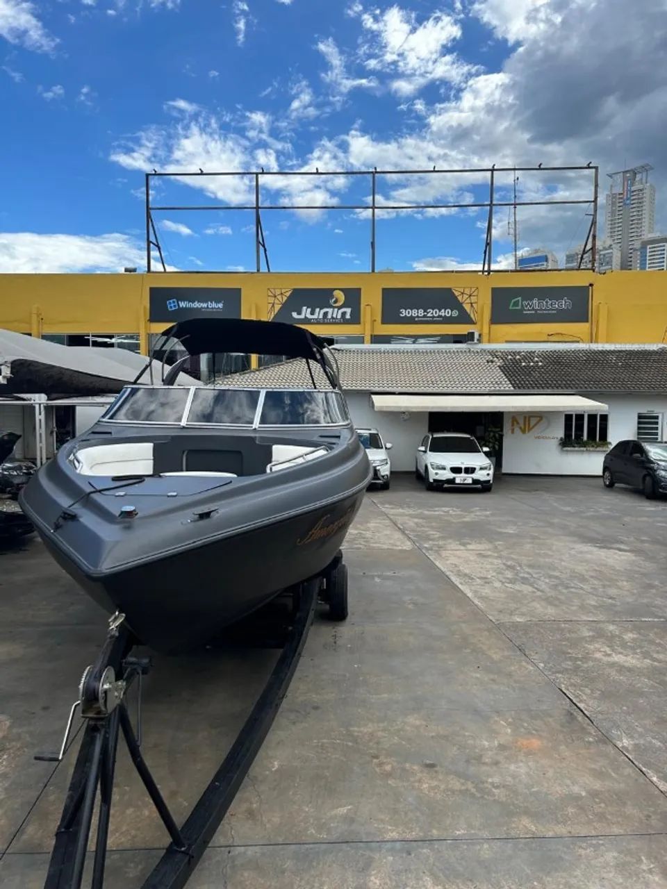 Lancha HD 7.9 26 pés, Motor Mariner 225 hp Muito Nova, parcela em 18x no cartao. - Foto 2