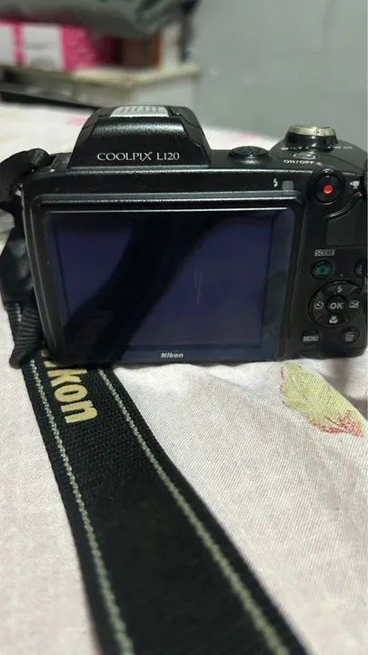 Câmera semiprofissional nikon L120 - Foto 2