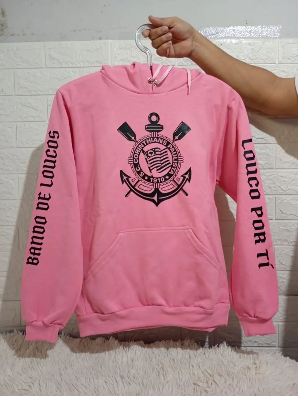 Moletom Feminino Moletom Do Corinthians Novo Moletom Corinthians