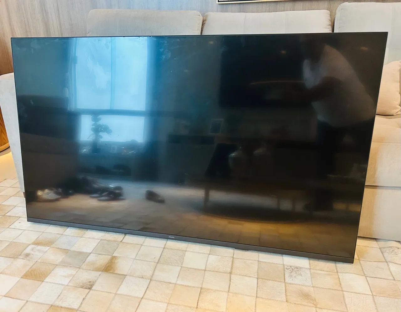 TV LED 65 polegadas Philips 