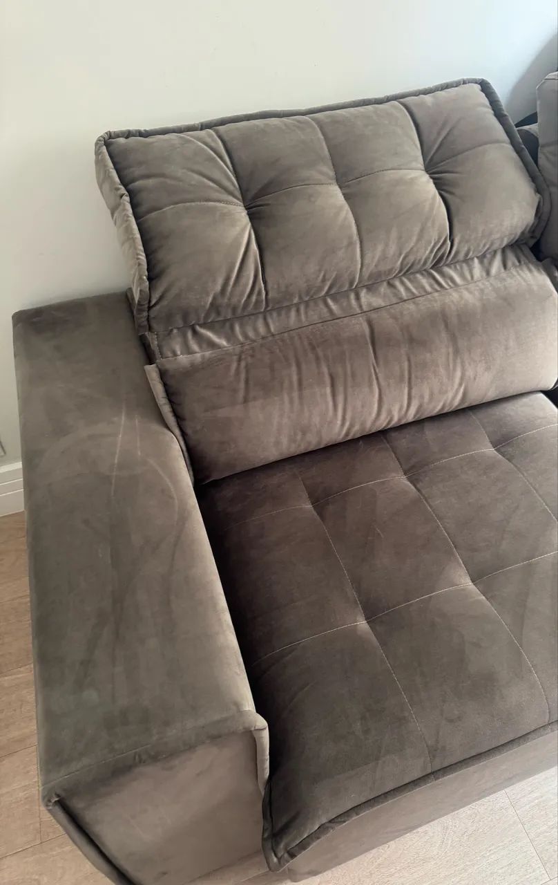 Sofá Retrátil e Reclinável 64850511750274122