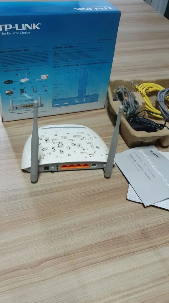 Modem Roteador TpLink Adsl2+ - Foto 4
