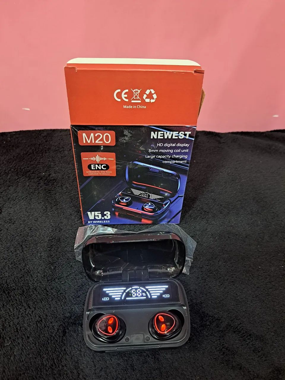 Fones de ouvido bluetooth M30/M20/M19 - Novo - Foto 3