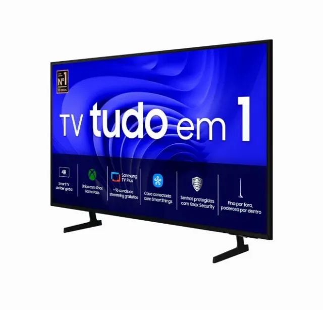 Smart TV 65? LED 4K Samsung 65DU7700 com Processador Crystal 4K NOVO LACRADO LOJA FISICA  - Foto 4