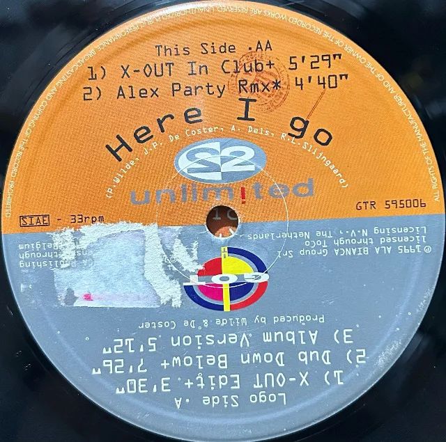 Disco de Vinil LP S2 Unlimited Here I Go (importado) - Foto 3