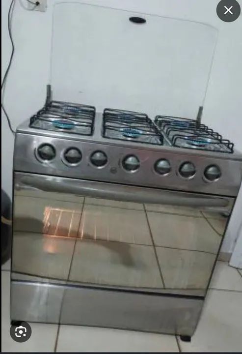 Fogão inox de 6 bocas automático Altas  - Foto 5