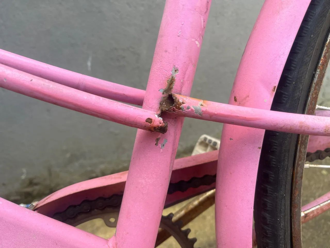 Bicicleta Rosa - Ótima para Passeios! - Foto 3