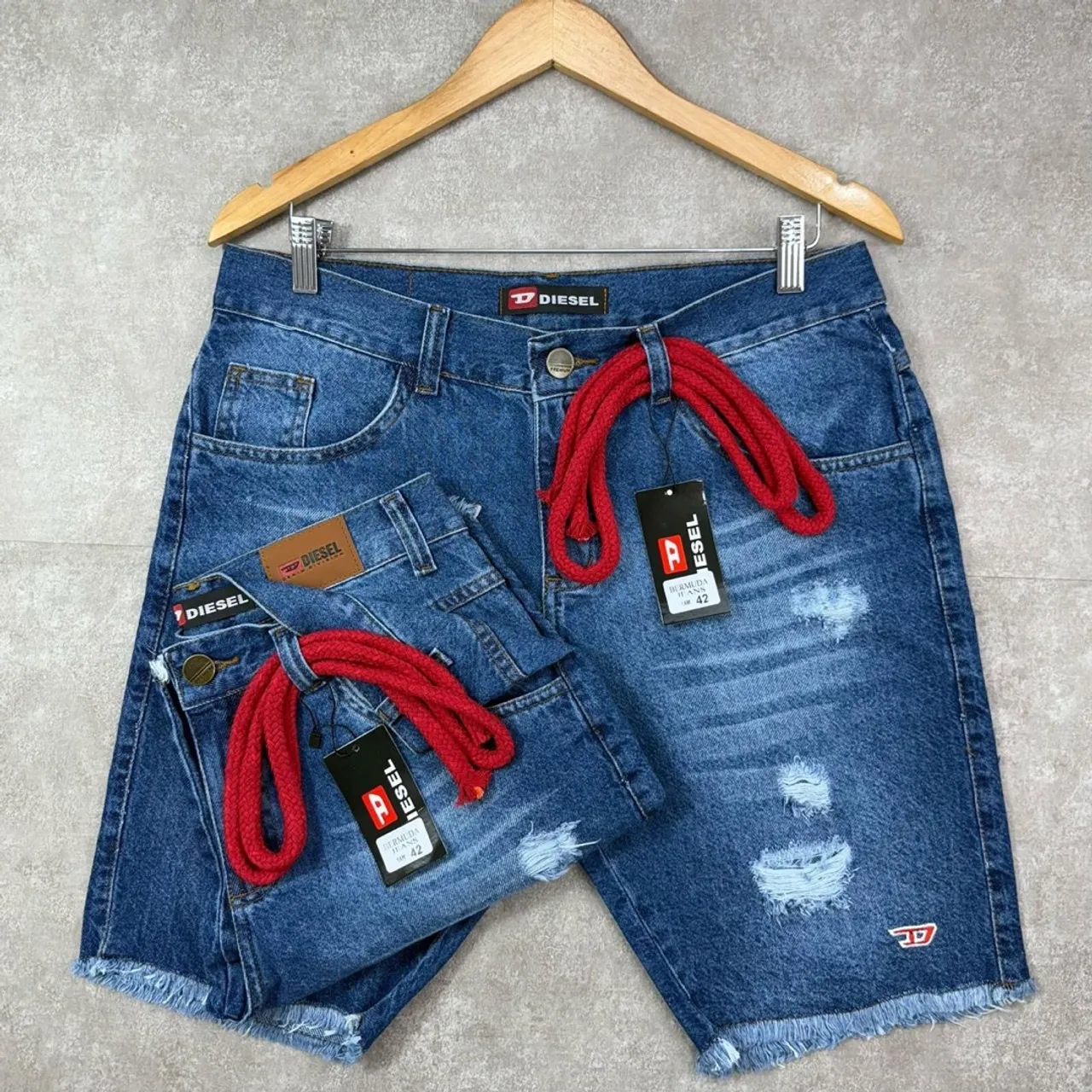 Bermudas Jeans Jogador