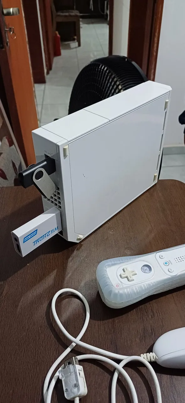 Nintendo Wii com acessórios