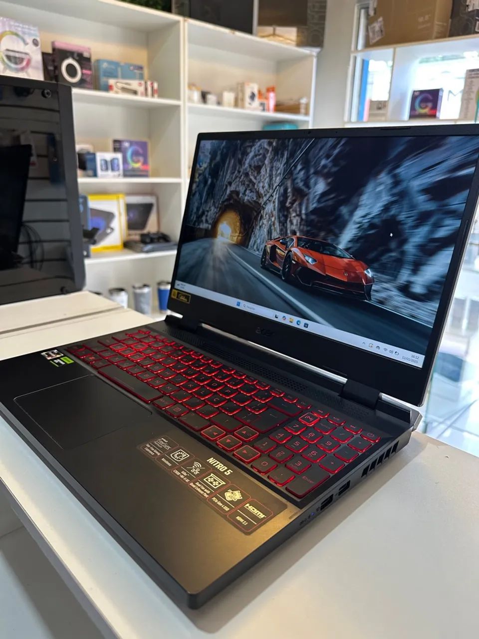 NOTEBOOK GAMER NITRO 5 RYZEN 5 7535HS/16GBDDR5/RTX3050/SSD1TB - Foto 3