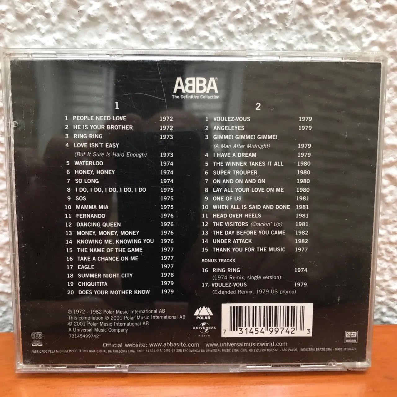 CDDUPLOABBA THE DEFINITIVE COLLECTION  - Foto 2