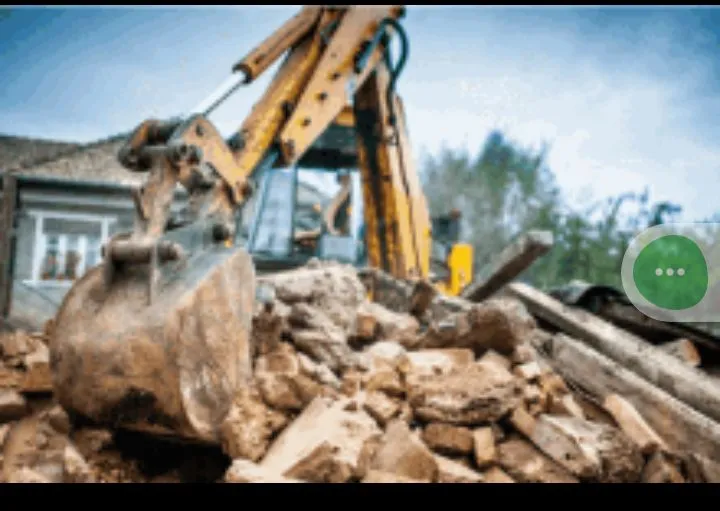Estou aceitando Entulho de construção ou de reforma de casa