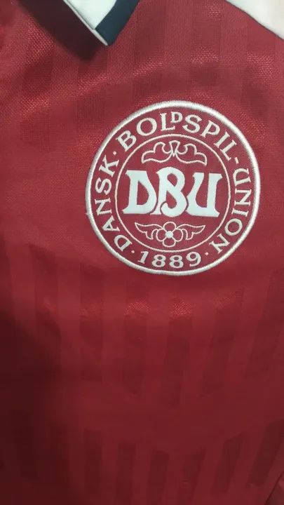 Camisa de Futebol Dinamarca DBU Adidas 80x57 - Foto 2