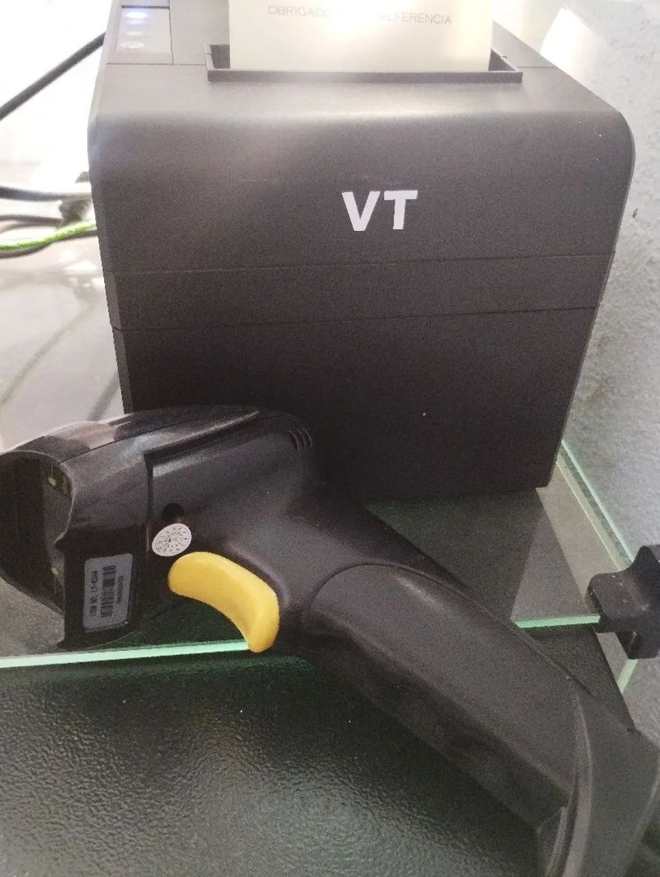  Kit Impressora Não Fiscal Térmica 80mm USB+Leitor Código barras - Foto 4