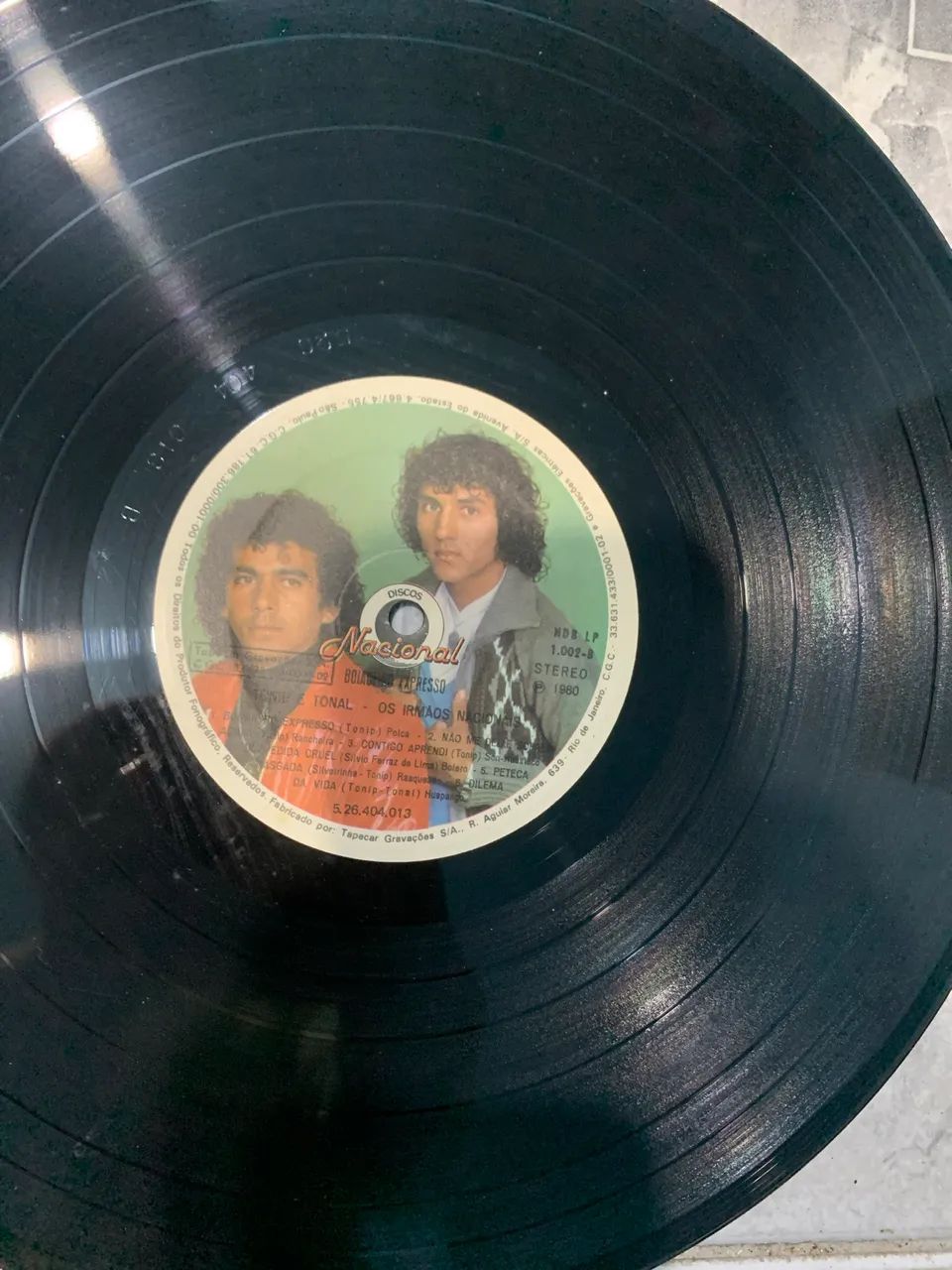 Lp disco vinil Os irmãos nacionais Tonip e Tonal boiadeiro expresso - Foto 3