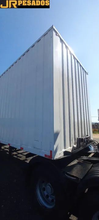 carreta rodofort baú bitrem ano 2011 eixo deslizante 100m³ sem pneus - Foto 13
