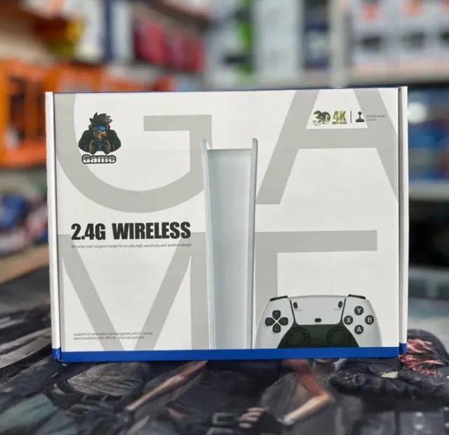 Videogame Nintendo Retro Fliperama 20Mil Jogos M15 Portatil 4K Novo Controles Sem Fio - Foto 2