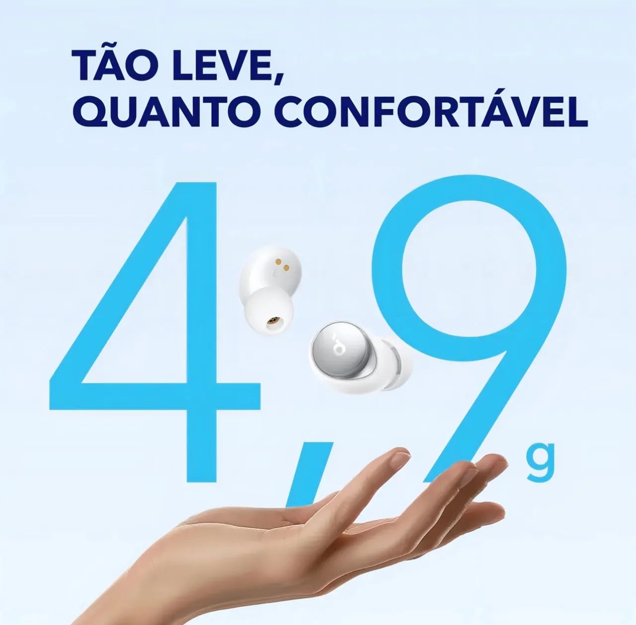 Fone Bluetooth In ear Earbuds Soundcore Space A40  - Foto 6