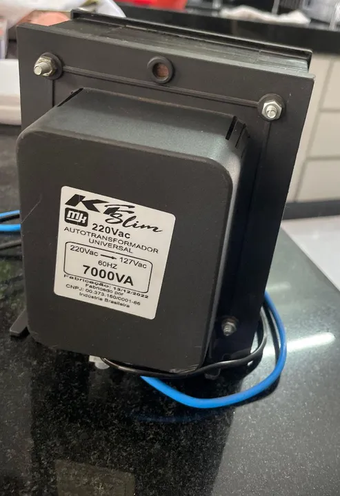 Transformador 110v para 220v 7000 vA