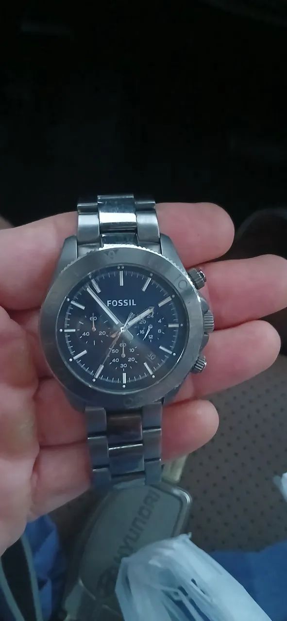 Relógio Fossil titanium