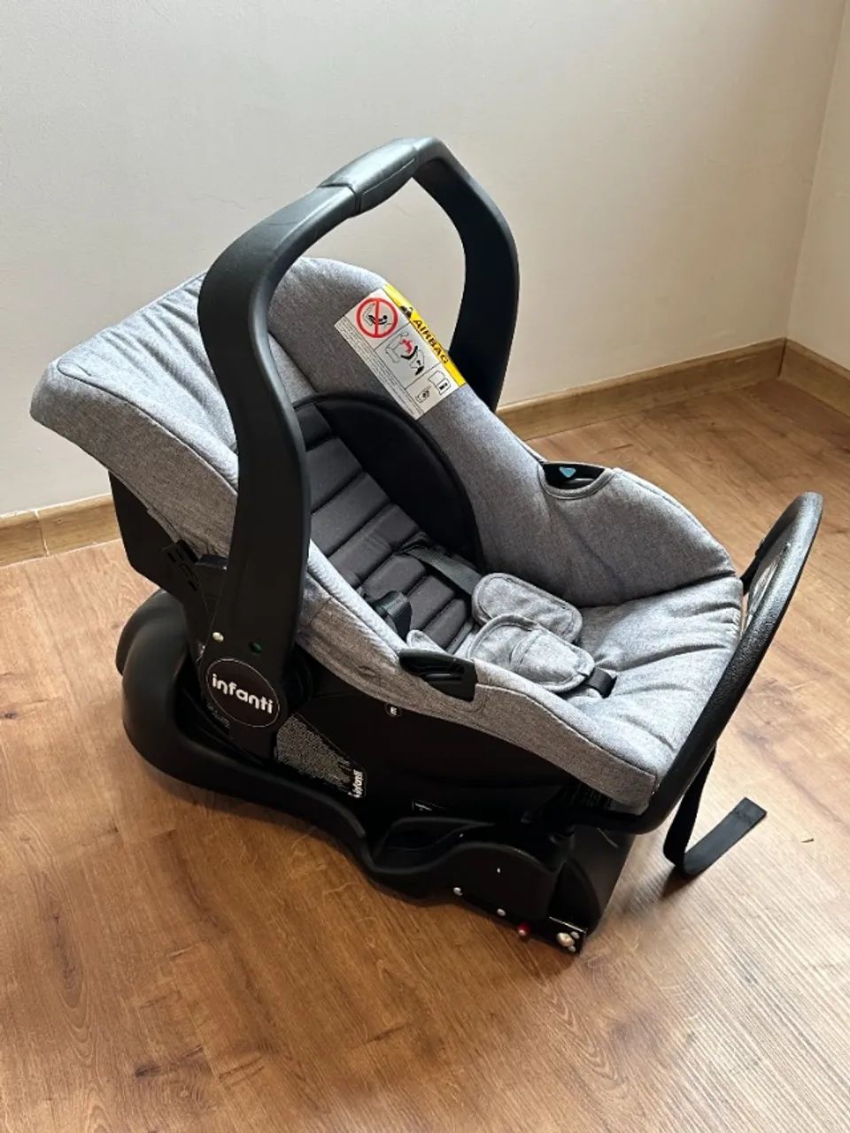 PRATICAMENTE NOVO - Travel System Epic Lite Trio Infanti - Grey Steel - Foto 5