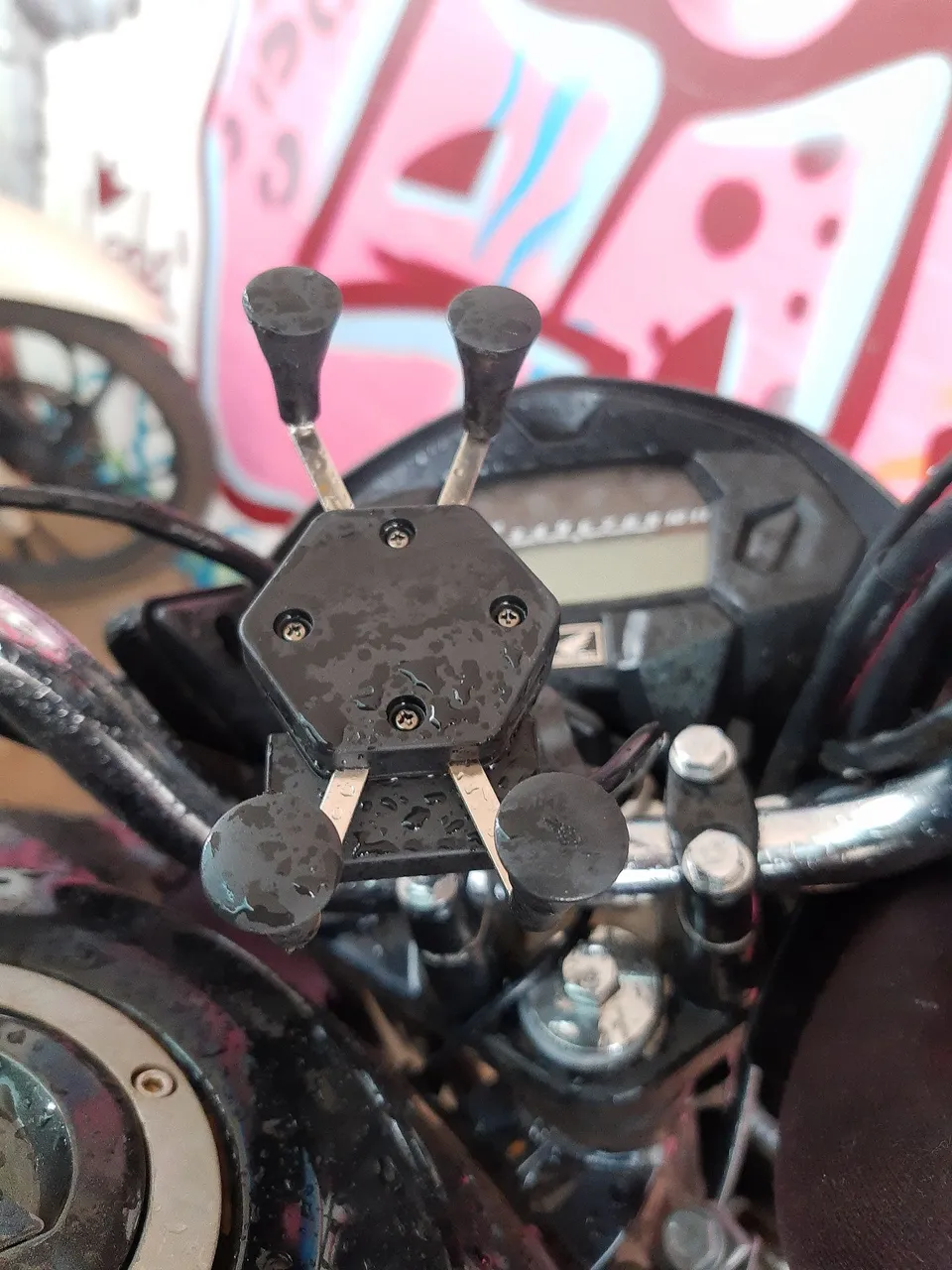 Suporte para celular para moto