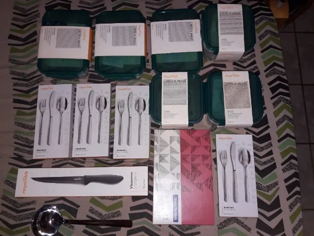 Conjunto Potes e Talheres VKB e Tramontina ( Lote completo )