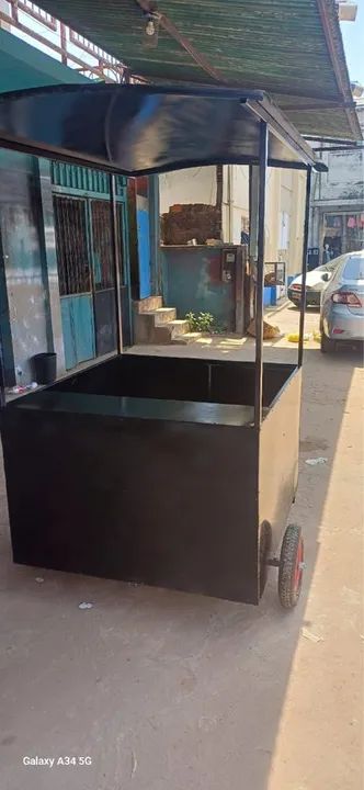 Carrinho trailer de lanche