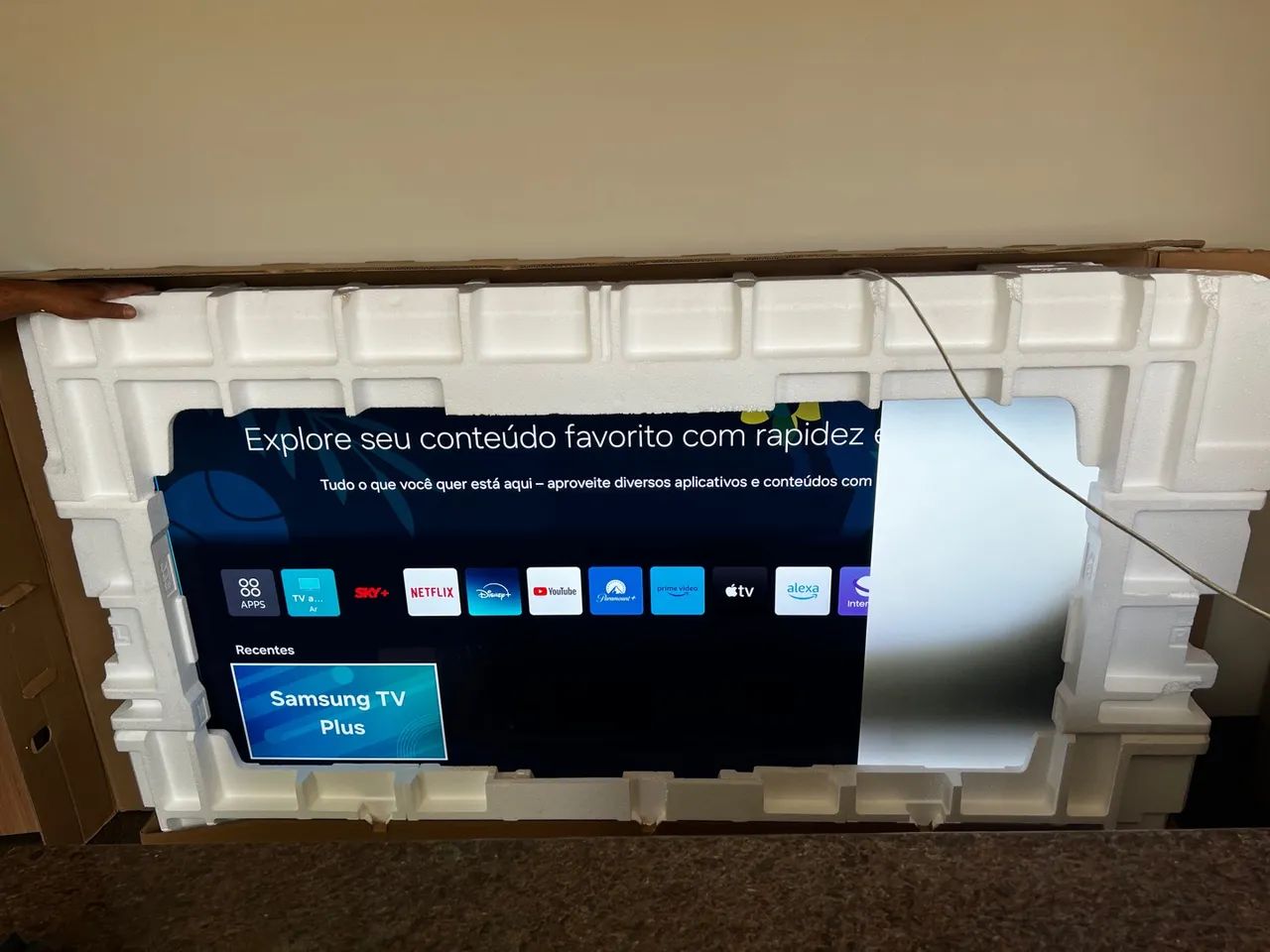 Tv samsung Neo QLED QN85D 85 polegadas. COM DEFEITO - Foto 4