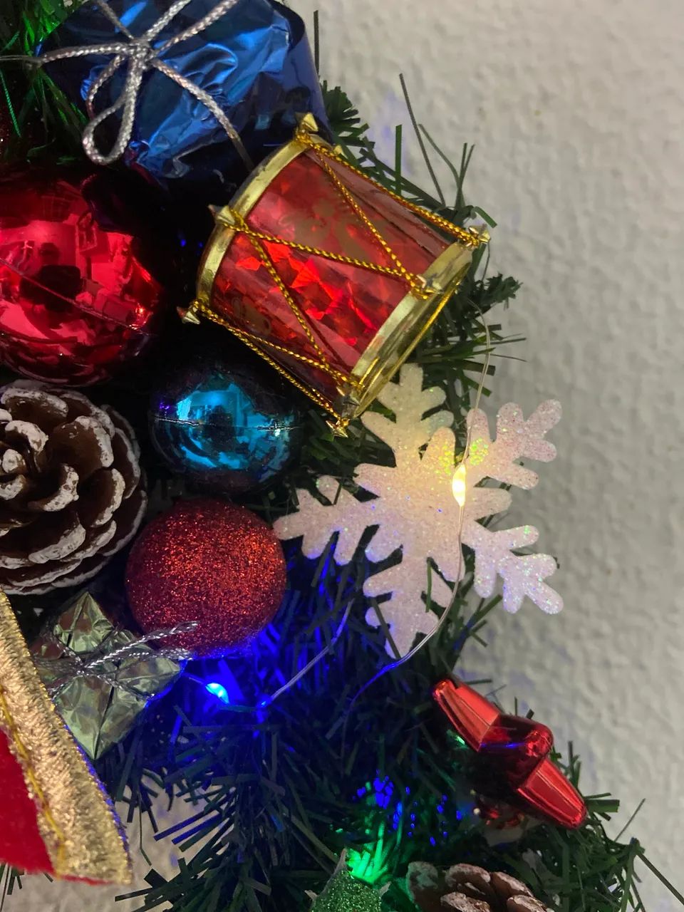 Guirlanda de Natal com pisca pisca de led - Foto 3