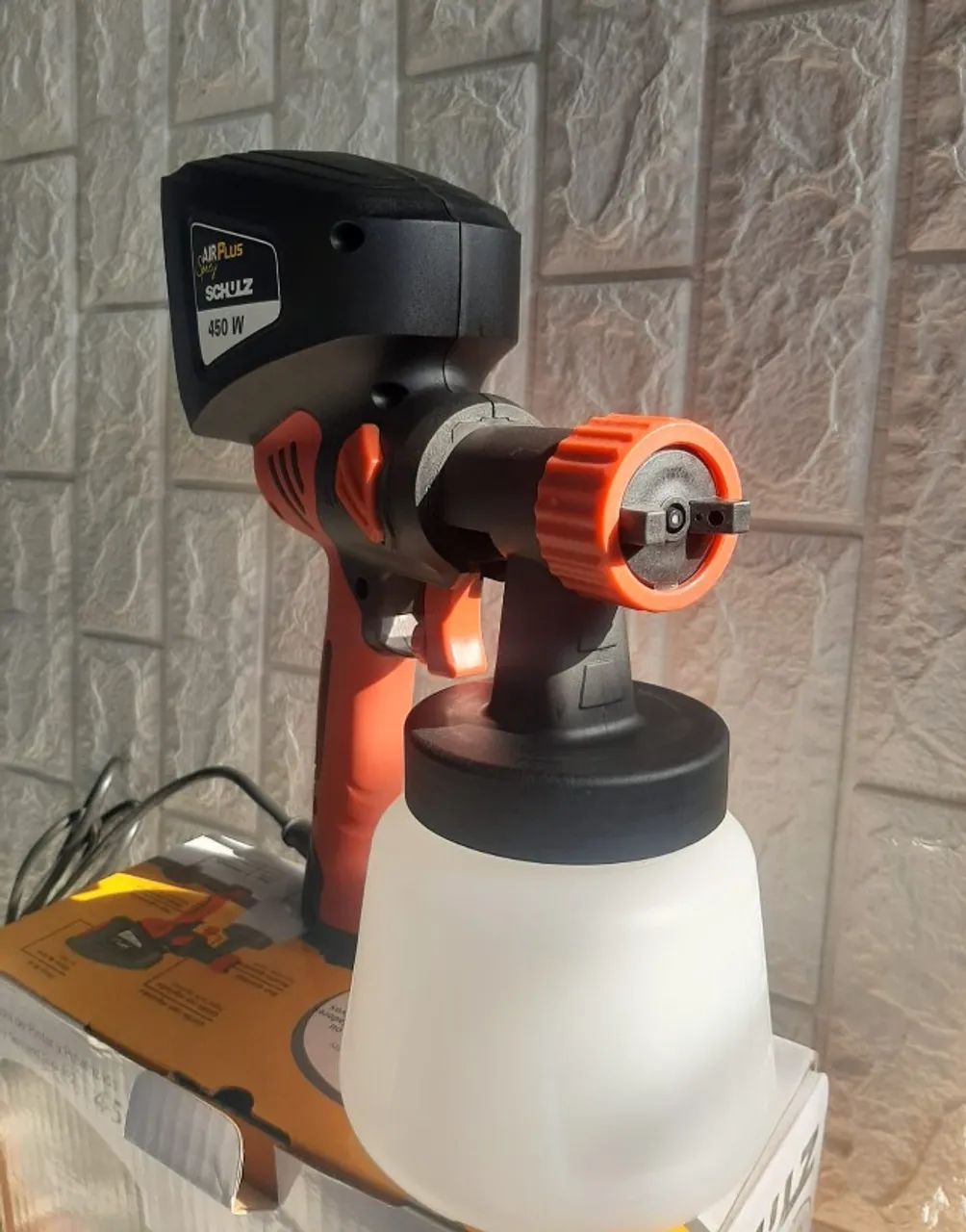 Pulverizadora Air Plus Spray 450W - Ideal para Diversos Tipos de Pintura