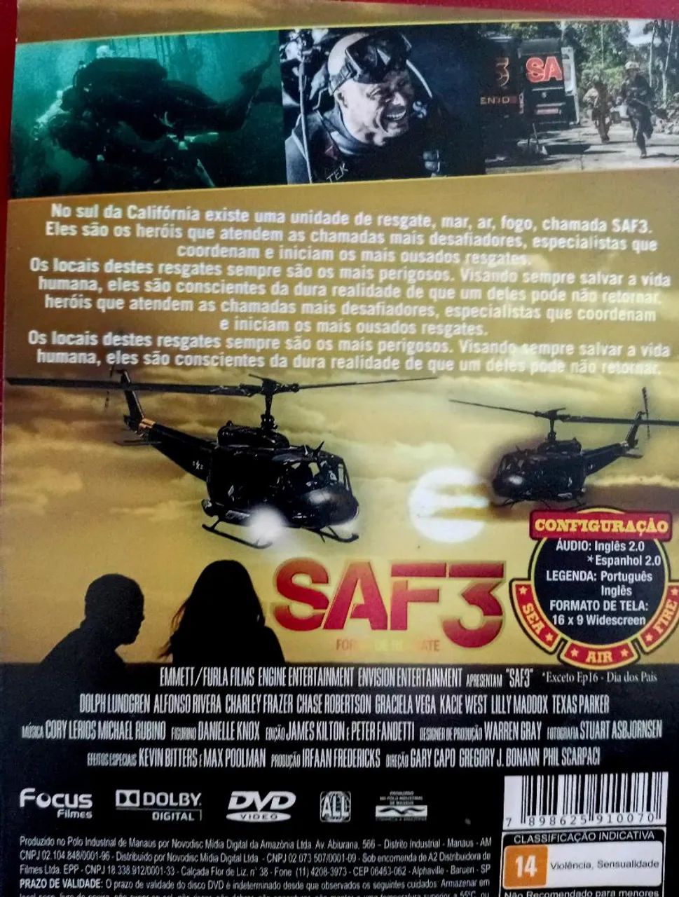 SAF3, Forca de Resgate, vol. 2. - Foto 5