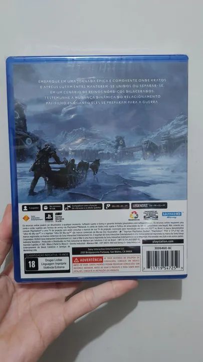 God of War Ragnarök PS5 - Novo Lacrado - Foto 2