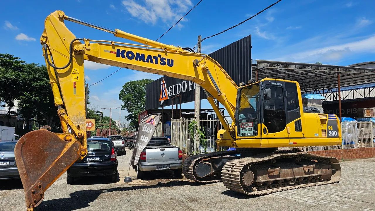 Escavadeira komatsu pc200 ano 2019 u. Dono  - Foto 2