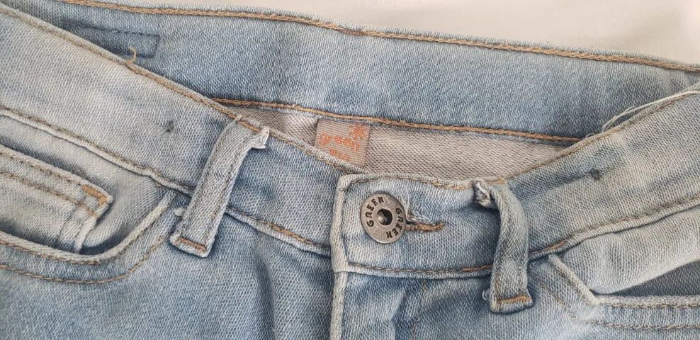Calça jeans - menina - Green - Foto 5