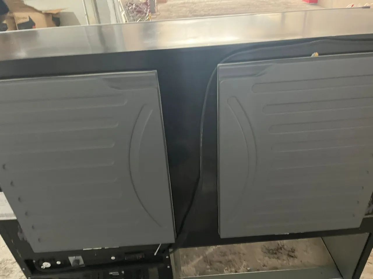 Balcão expositor quente e frio Gelopar duas portas 220v  - Foto 6