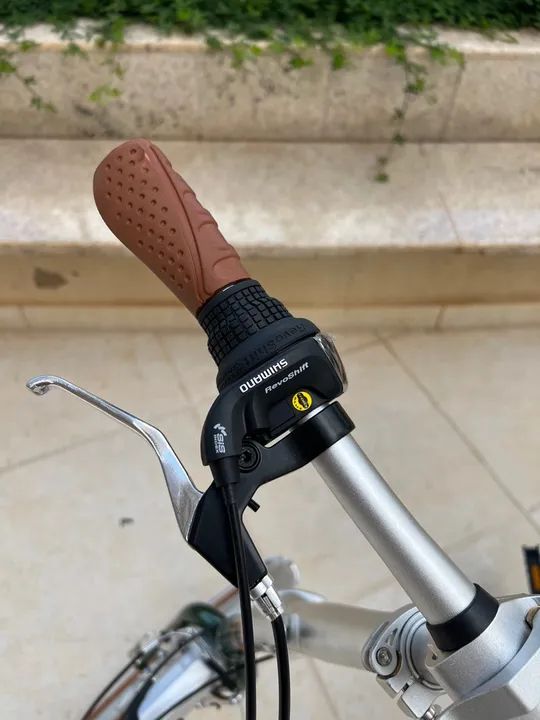 Bicicleta Dobrável Durban - Verde - Foto 5