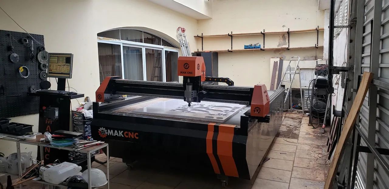 Router CNC Mak Corte ACM, Madeira, Acrilico  - Foto 3