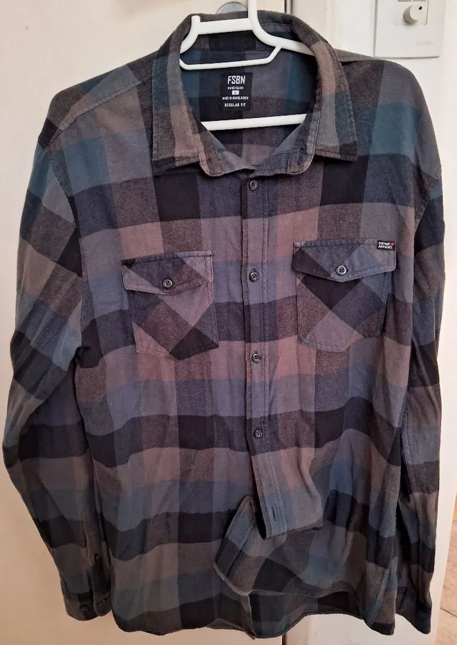 Camisa flanela européia FSBN