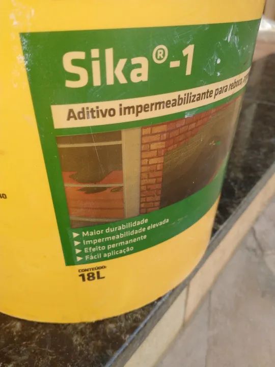 Aditivo Impermeabilizante Sika®-1 - 18L