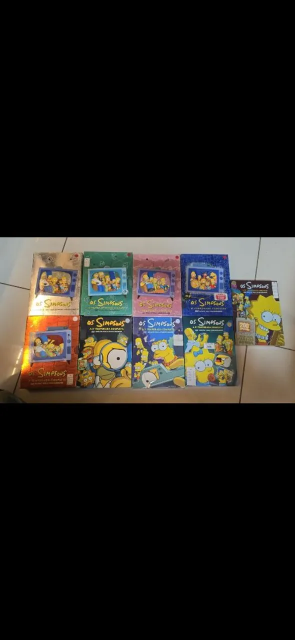 Coleção Os Simpsons - 9 Temporadas em DVD