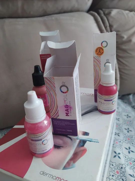 Pigmentos para micropigmentação 